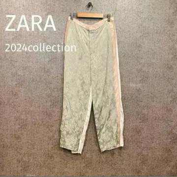 ZARA collection 사이드 라인 새틴 팬츠