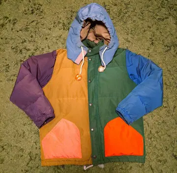 시에라 디자인 다운 자켓 멀티 컬러