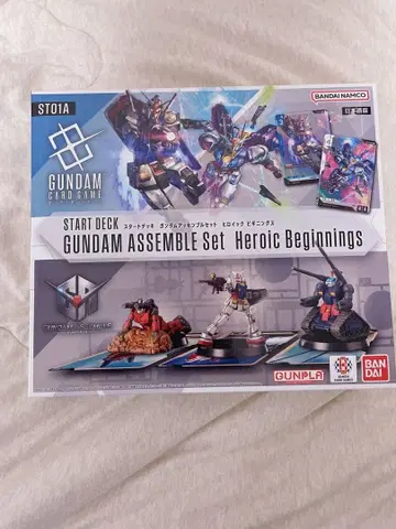[ 새상품 ] 스타트덱 건담 어셈블 세트 히로익 비기닝스