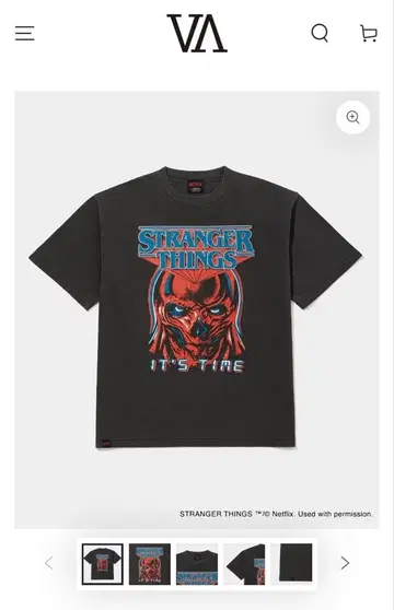 stranger things NETFLIX It's time Tee