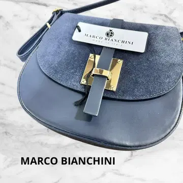 MARCO BIANCHINI 숄더백 네이비 새상품급