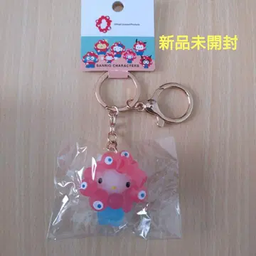 미야쿠미야쿠 변신 산리오 키링 클리어 키티 미개봉 새상품