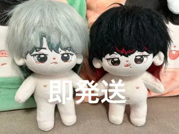 왕이보 샤오잔 20cm 봉제 인형 페어 스켈레톤 레어 즉시 발송