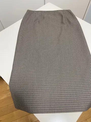 UNTITLED 하운드투스 롱 스커트 톨 사이즈 4