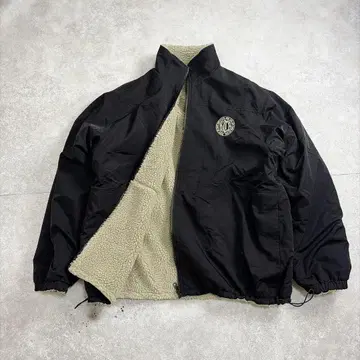 kutir 2way 리버서블 나일론 보아 블루종 L 사이즈