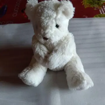 화이트 봉제 인형