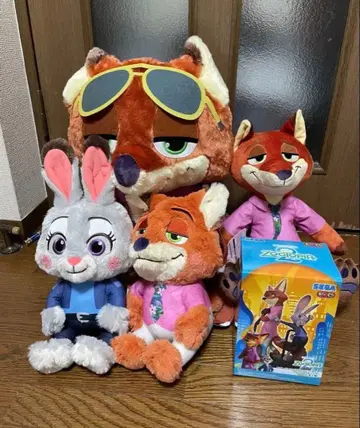 주토피아 주디 닉 백팩 슈퍼 라지 L 사이즈 봉제 인형