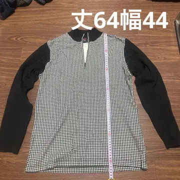 23 SPORT 하운드 투스 하이넥 M