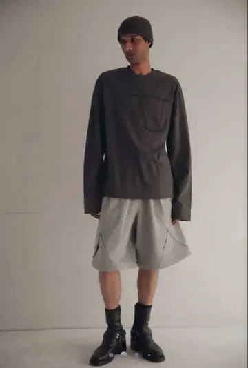 nullus Timless Boys Slit Cut 롱티