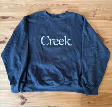 Creek Anger's Device XL 맨투맨 차콜 그레이