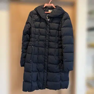 anySiS 후드 부착 네이비 다운 자켓