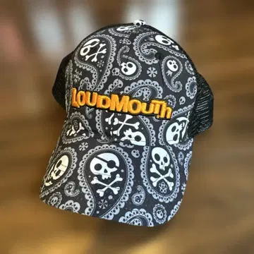 LOUDMOUTH 스컬 페이즐리 캡