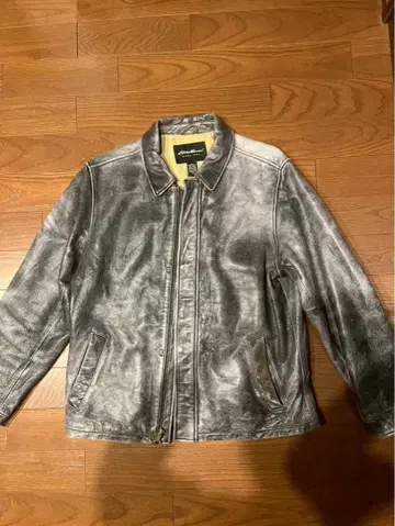 이노구치 리 착용 Eddie Bauer 가죽 자켓 자켓 구제 의류
