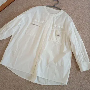 시착 정도 ANIECA 밀리터리 셔츠 슬리브 턱