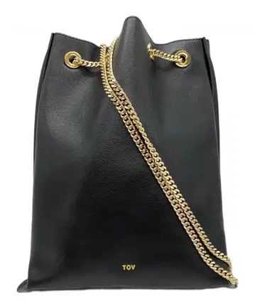[ 새상품급 ] TOV (토브) 체인 숄더백 블랙