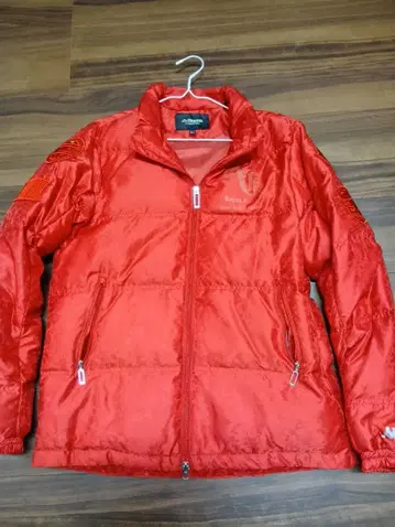Kappa 충전솜 빨간색 자켓 L 사이즈