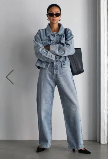 room306contemporary 스트레이트 와이드 데님