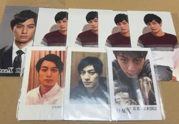 다치바나 유우타 37 카드 스티커 8점 세트