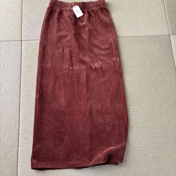 PUAL CE CIN 퓨어세신 스트레치 코듀로이 스커트