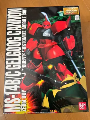 반다이 MG 겔구그 캐논 조니 라이덴 소좌기 중고품