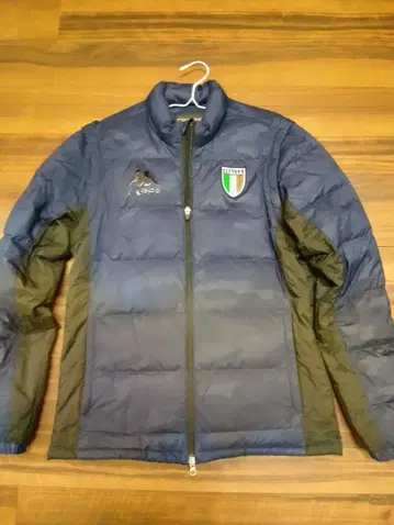 Kappa 골프 패딩 자켓 네이비/블랙