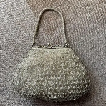 고급 화이트 피스 핸드백 파티용