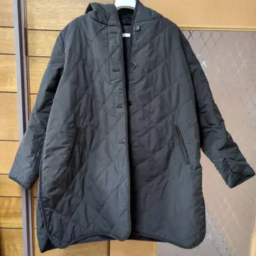 ZOOTIE 블랙 다운 자켓 후드 부착