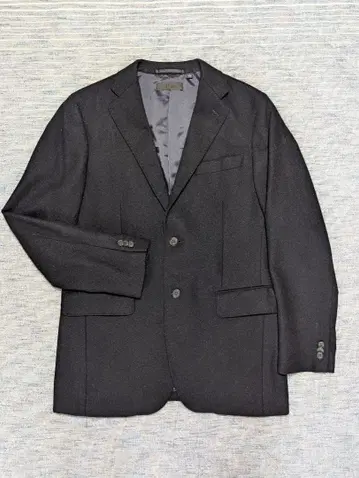 네이비 비즈니스 자켓 투버튼