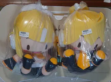 후와푸치 메가 점보 봉제 인형 카가미네 린 카가미네 렌 세트