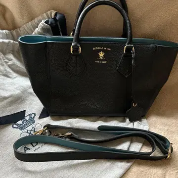 ADMJ 2WAY 숄더백 토트백 블랙 핸드백