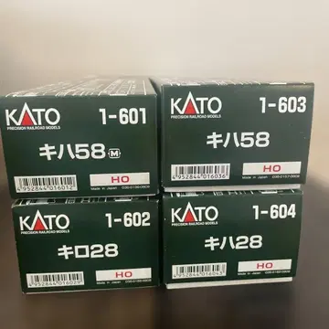 KATO HO 게이지 키하 58 4량 세트