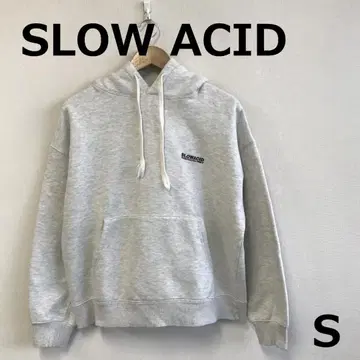 최종 A1211D06 [ SLOW ACID ] 빅 실루엣 풀오버 후드티