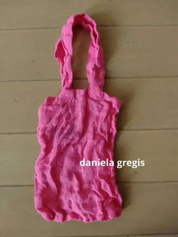 daniela gregis 다니엘라 그레지스 린넨 미니 백