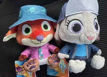 주토피아2 봉제 인형 2종 세트