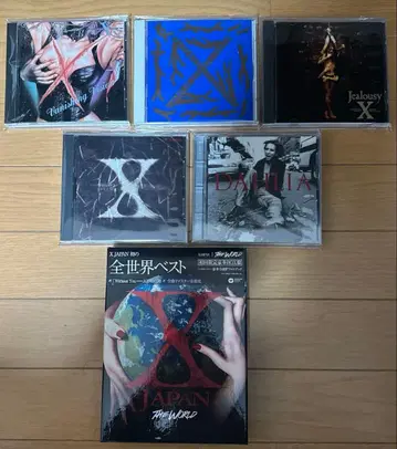 X JAPAN 앨범 묶음 판매
