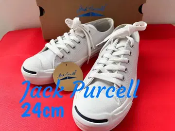 컨버스 잭 퍼셀 24cm US5 화이트 가죽