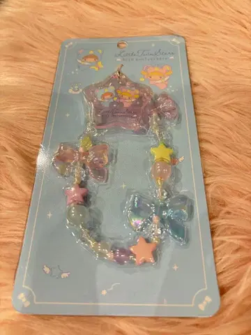 리틀트윈스타 스트랩 별하늘의 엔젤 50주년 키키라라 산리오