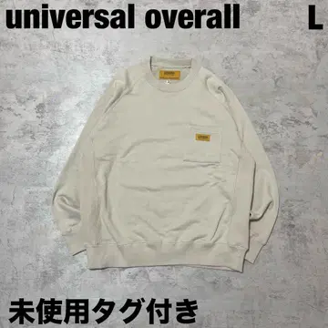 미사용 유니버셜 오버롤 와펜 맨투맨 L 택 포함 그레이