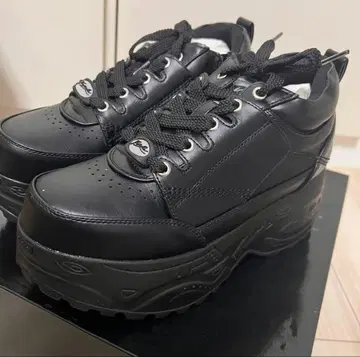 Yosuke 통굽 스니커즈 블랙 24.0cm