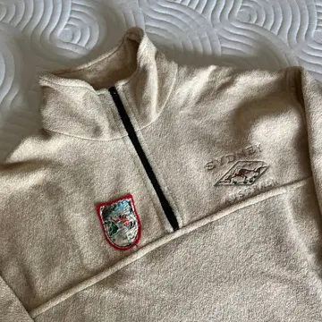 호주산 하프 지퍼 플리스 자켓 L 구제 의류