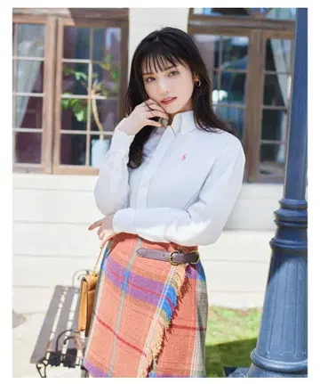 랄프 로렌 핑크 포니 옥스퍼드 셔츠