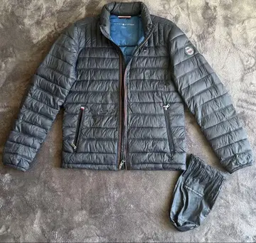 TOMMY HILFIGER PACKABLE 다운 자켓 네이비