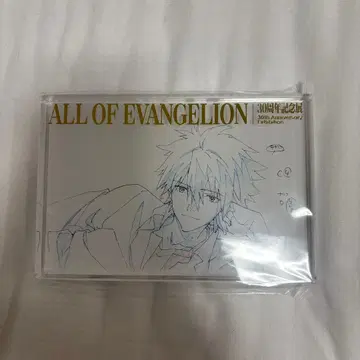 에반게리온 나기사 카오루 아크릴 블록 ALL OF EVANGELION