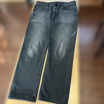 유니클로/스트레이트 데님/32인치