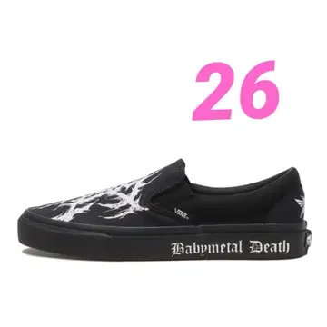 BABYMETAL x Vans Slip-On 26