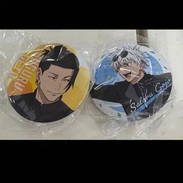 주술회전 점페스 선행 가챠 Party Time 캔뱃지 고죠 스구루