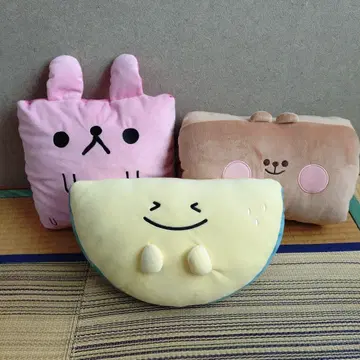 봉제 인형 3개 세트