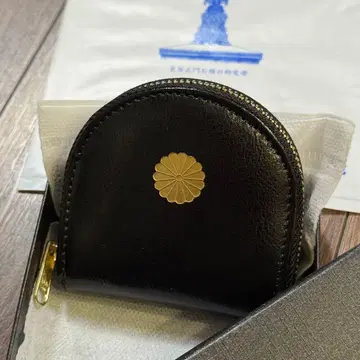 황궁 지갑 황궁 지갑 코인 케이스 미사용 새상품 블랙
