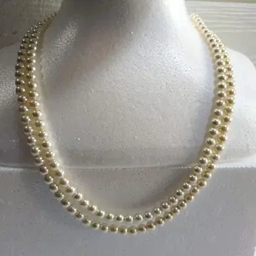 펄 롱 목걸이 117cm 1줄~3줄 어레인지 가능