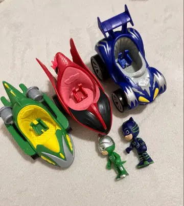 파자마스크 캣보이 게코 피규어 자동차 모빌 세트 판매